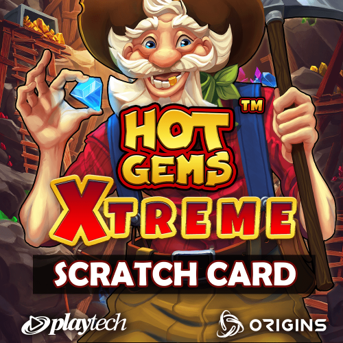 Hot Gems™ Xtreme Scratch 炽热宝石终极版™刮刮卡